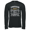 Vintage 49th Birthday Funny 1973 All Original Parts T-Shirt & Hoodie | Teecentury.com