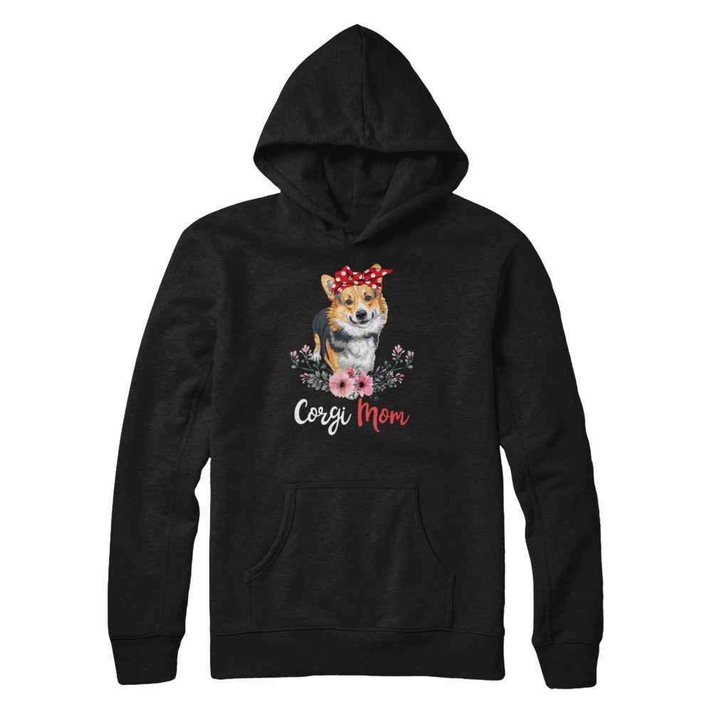 Corgi Mom Gift For Women Dog Lover T-Shirt & Hoodie | Teecentury.com