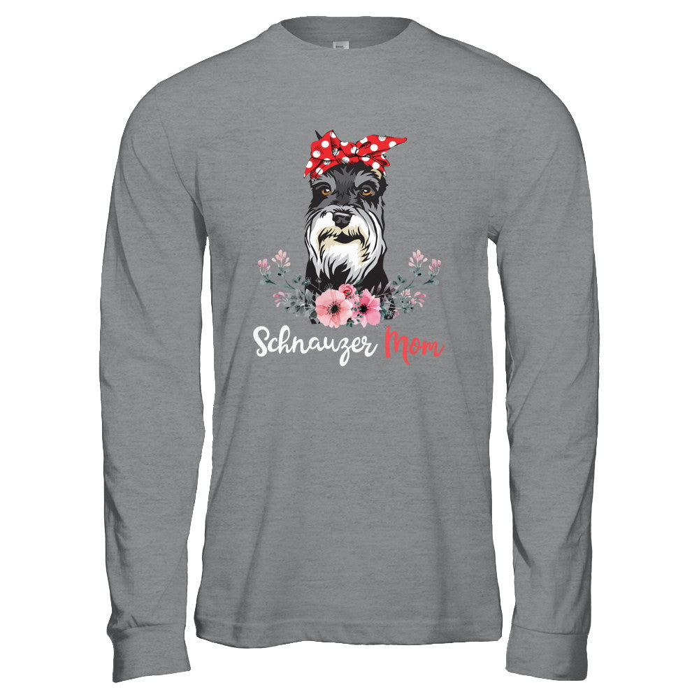 Schnauzer Mom Gift For Women Dog Lover T-Shirt & Hoodie | Teecentury.com