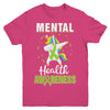 Inspirational Mental Health Awareness Unicorn Support Youth Youth Shirt | Teecentury.com