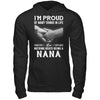 Proud Of Many Things In Life Nothing Beats Being A Nana T-Shirt & Hoodie | Teecentury.com