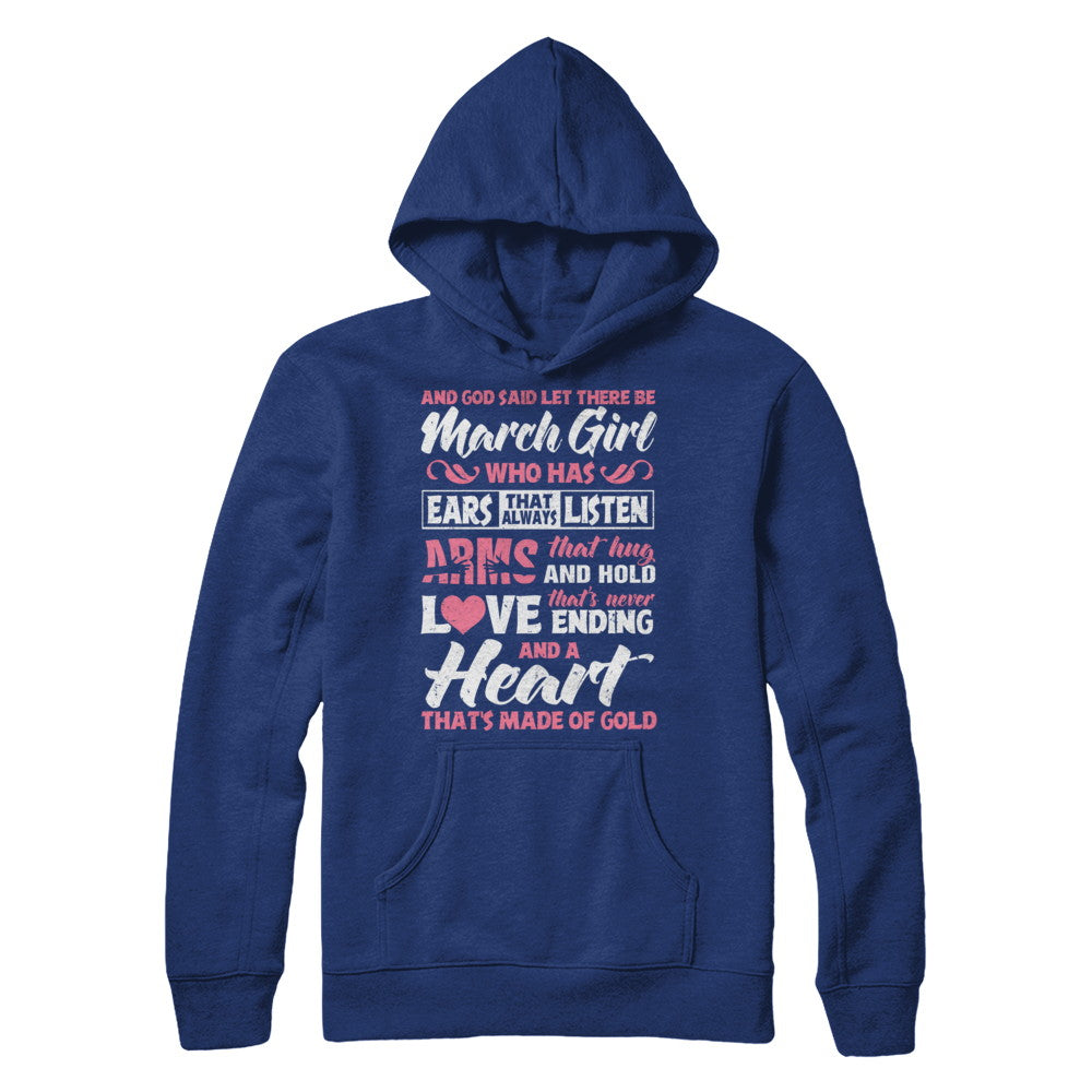 March deals girl hoodie