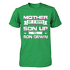 Mother Of Two Boys Work From Son Up 'Til Son Down T-Shirt & Hoodie | Teecentury.com