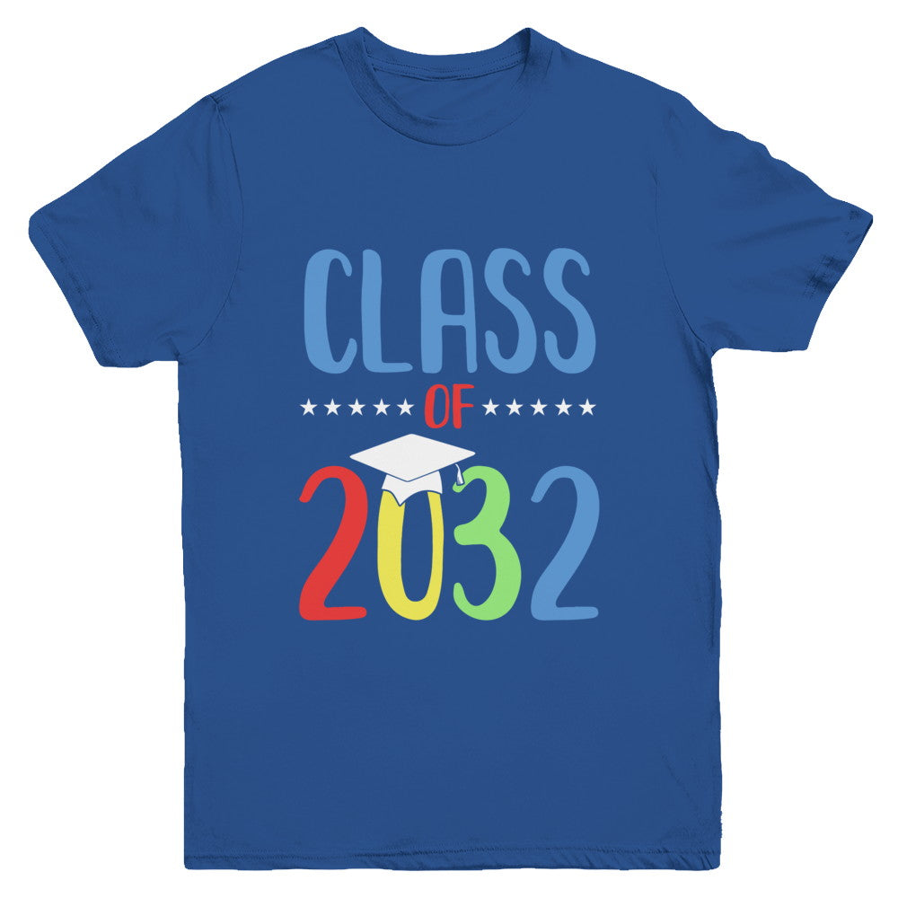 Grow With Me First Day Of School Class Of 2032 Youth Youth Shirt | Teecentury.com