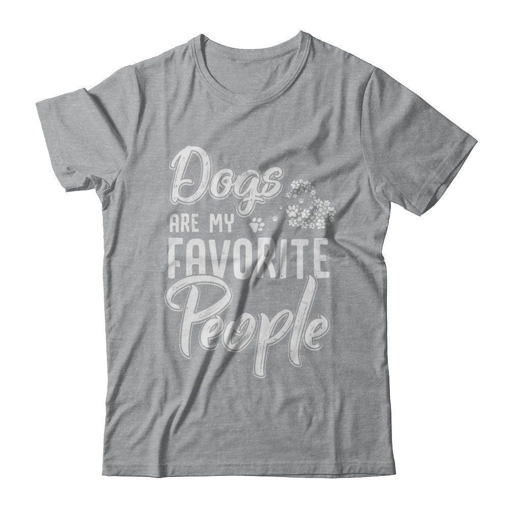 Dogs Are My Favorite People Cat Lovers T-Shirt & Hoodie | Teecentury.com