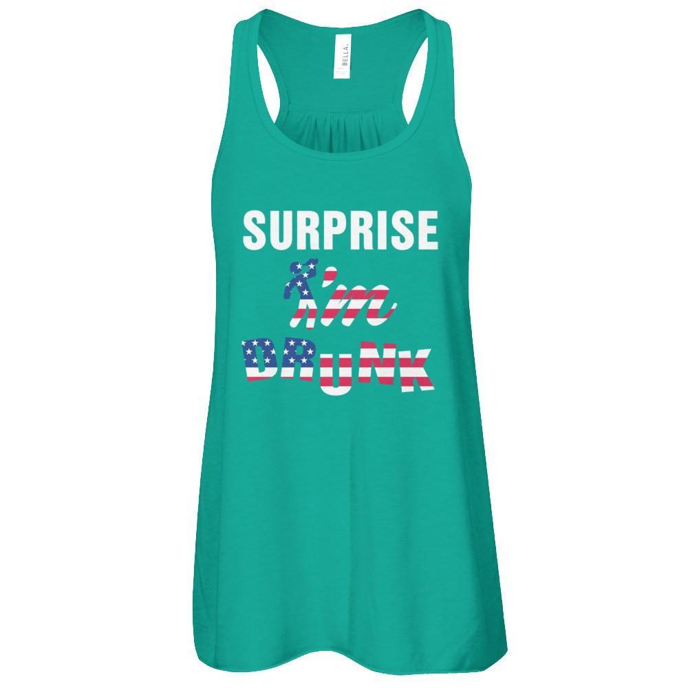 Surprise I'm Drunk 4Th Of July T-Shirt & Tank Top | Teecentury.com