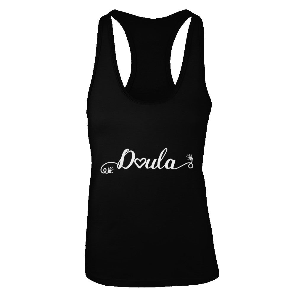 Doula Heart For Birth Baby Born Postpartum T-Shirt & Tank Top | Teecentury.com