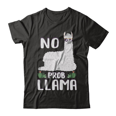 No Prob Llama No Drama Mama Alpaca Llamacorn T-Shirt & Hoodie | Teecentury.com