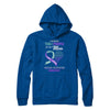 Suicide Prevention Awareness I Wear Teal Purple For My Mom T-Shirt & Hoodie | Teecentury.com