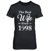 24th Married Together Anniversary Since 1998 Husband Wife T-Shirt & Hoodie | Teecentury.com