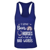 I Love Beer Horses And A Lot Of Bad Words Beer T-Shirt & Tank Top | Teecentury.com