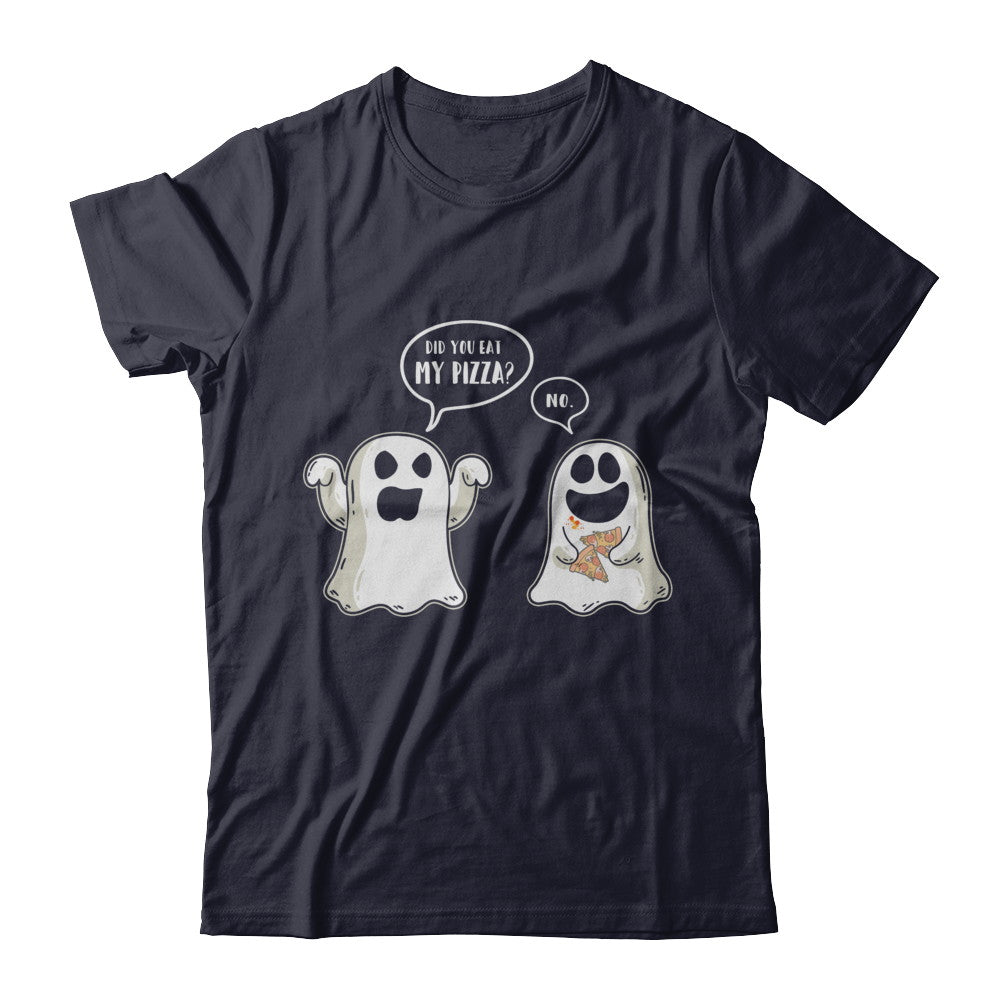 Funny Ghost Halloween Pizza Costume T-Shirt & Hoodie | Teecentury.com