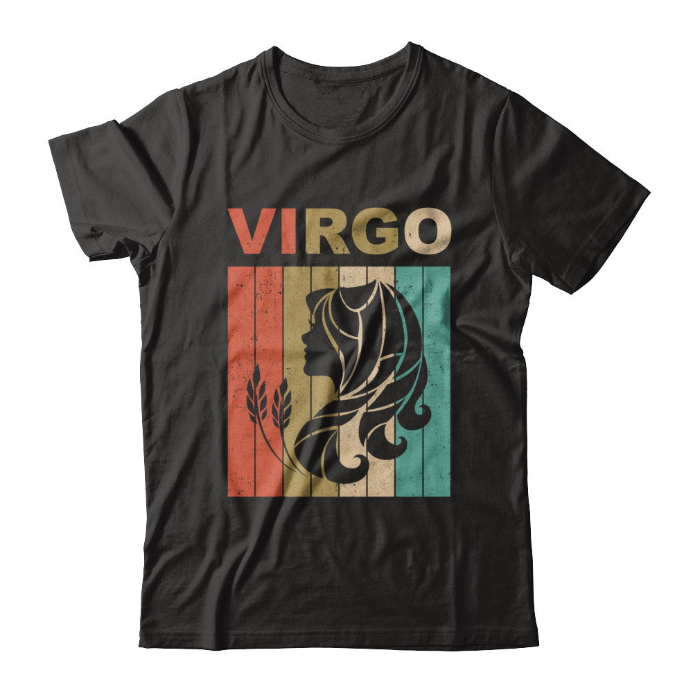 Vintage Virgo Zodiac August September Birthday Gift T-Shirt & Hoodie | Teecentury.com