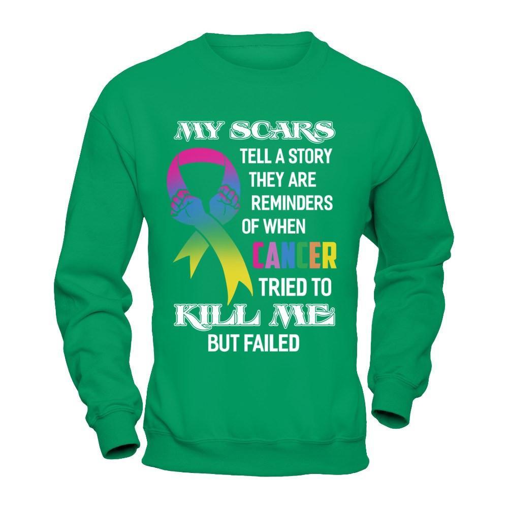 Cancer Survivors They Are Reminders Of When Cancer Tried To Kill Me T-Shirt & Hoodie | Teecentury.com