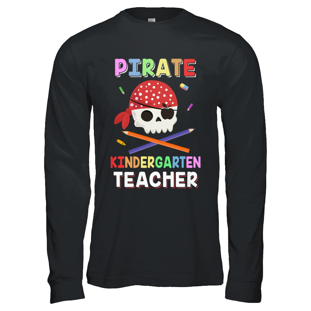 Pirate Kindergarten Teacher Costume Halloween T-Shirt & Hoodie | Teecentury.com