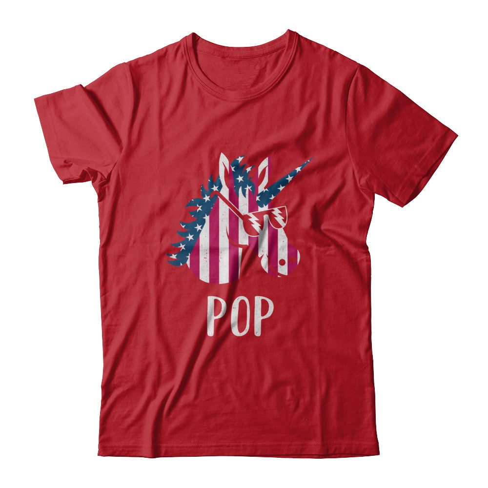 Patriotic Pop Unicorn Americorn 4Th Of July T-Shirt & Hoodie | Teecentury.com