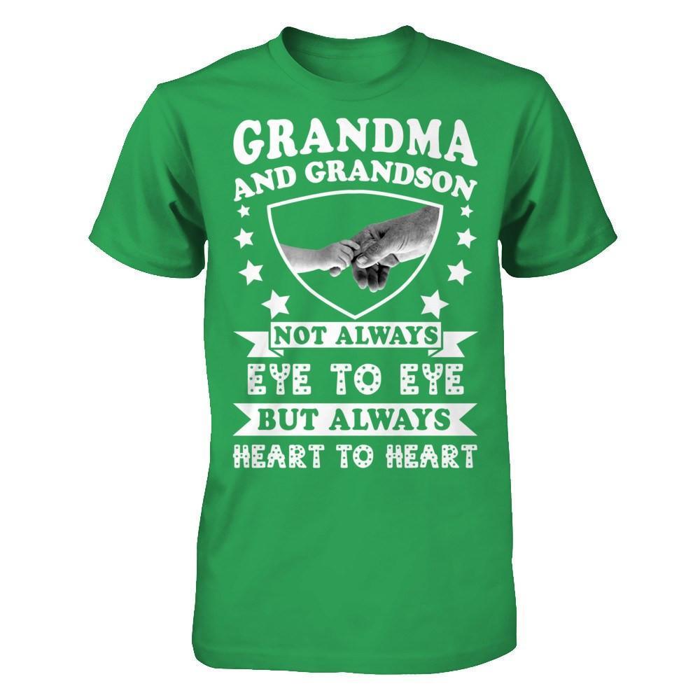 Grandma And Grandson Not Always Eye To Eye T-Shirt & Hoodie | Teecentury.com