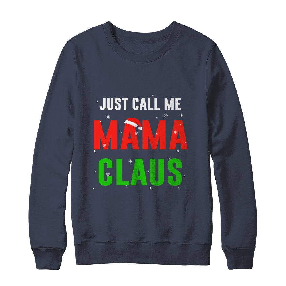Santa Mama Claus Matching Family Christmas Pajamas T-Shirt & Sweatshirt | Teecentury.com