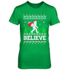 Christmas Believe Bigfoot Ugly Xmas Sweater T-Shirt & Sweatshirt | Teecentury.com