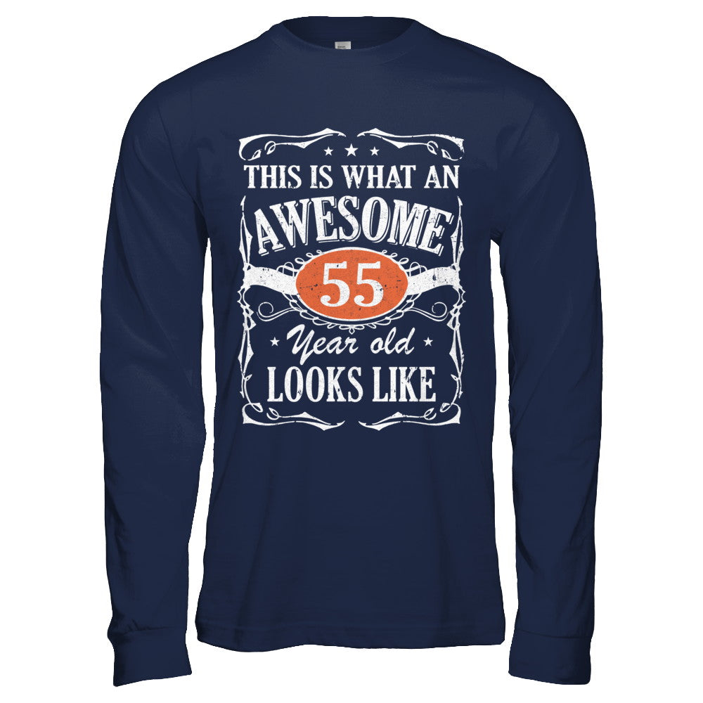 Vintage This Is What An Awesome 55 Year Old 1967 Birthday T-Shirt & Hoodie | Teecentury.com