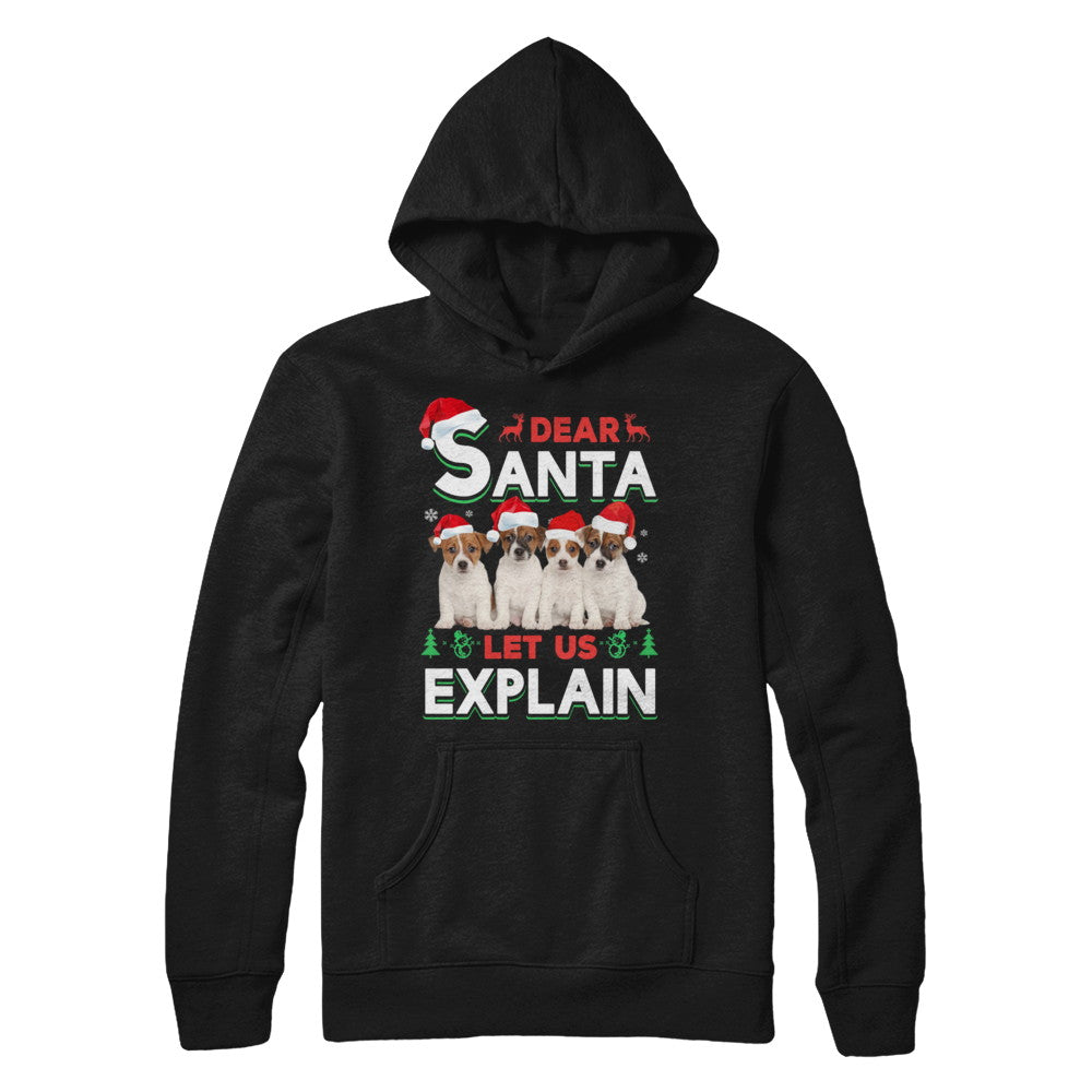 Dear Santa Funny Beagle Puppies Christmas Gift T-Shirt & Hoodie | Teecentury.com