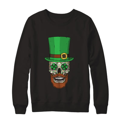 Sugar Skull Leprechaun St Patricks Day T-Shirt & Hoodie | Teecentury.com