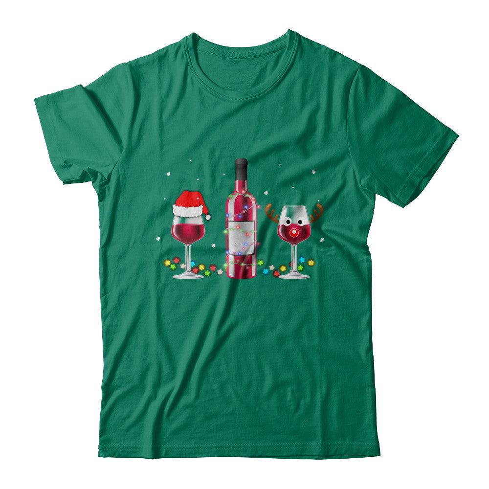 Xmas Merry Christmas Wine Winey Gift T-Shirt & Sweatshirt | Teecentury.com