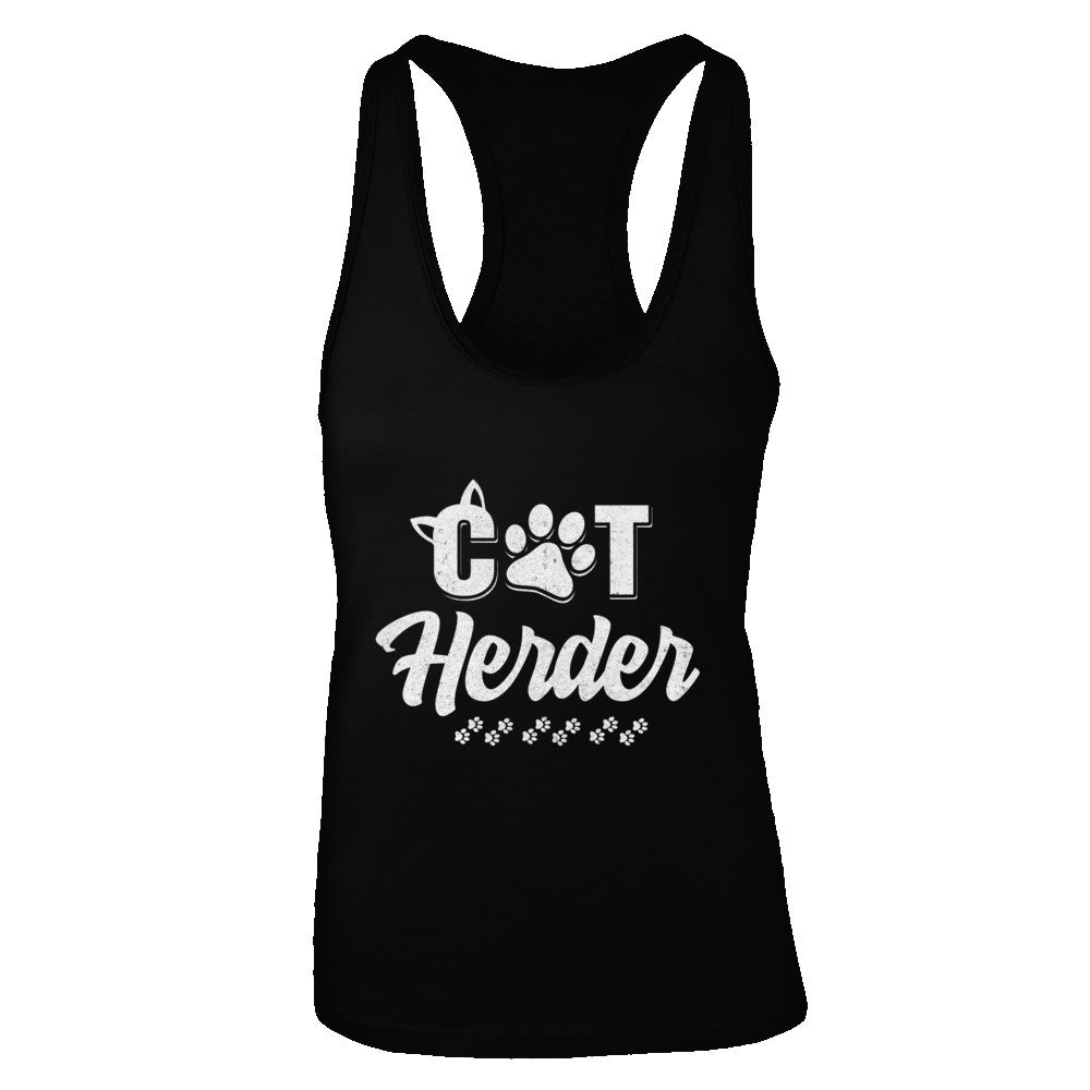 Cat Herder Funny Herding Cats Gift T-Shirt & Tank Top | Teecentury.com