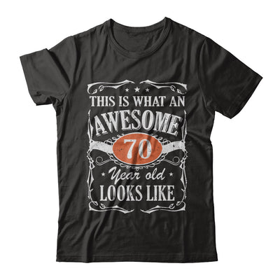 Vintage This Is What An Awesome 70 Year Old 1952 Birthday T-Shirt & Hoodie | Teecentury.com