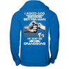 I Asked God To Make Me A Better Man He Sent Me My Grandsons T-Shirt & Hoodie | Teecentury.com