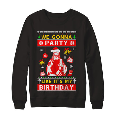 It's my birthday outlet jesus sweater