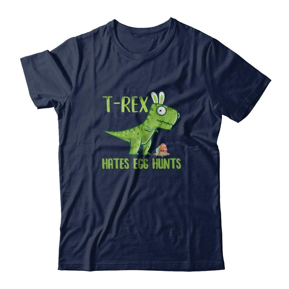 Funny Easter Bunny Dinosaur T-Rex Hates Egg Hunts T-Shirt & Tank Top | Teecentury.com