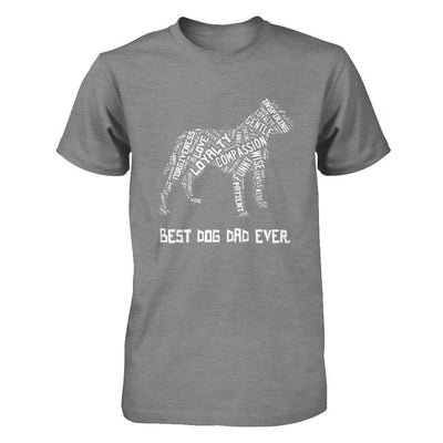 Best Dog Dad Ever Pitbull Lovers T-Shirt & Hoodie | Teecentury.com