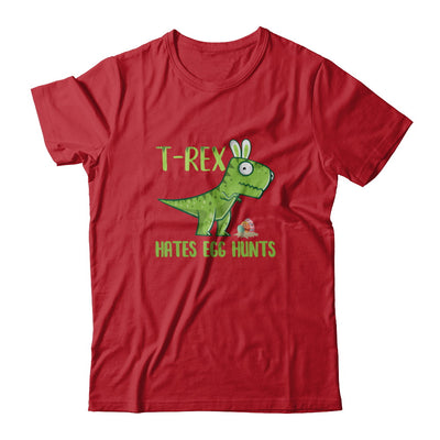 Funny Easter Bunny Dinosaur T-Rex Hates Egg Hunts T-Shirt & Tank Top | Teecentury.com