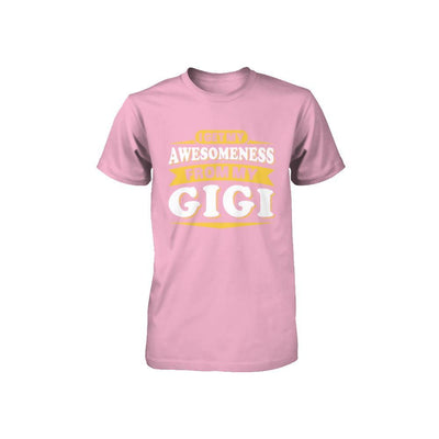 I Get My Awesomeness From My Gigi Youth Youth Shirt | Teecentury.com