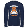 Boxing knock out Leukemia Awareness Support T-Shirt & Hoodie | Teecentury.com