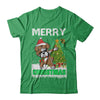 Cute Boxer Claus Merry Christmas Ugly Sweater T-Shirt & Sweatshirt | Teecentury.com
