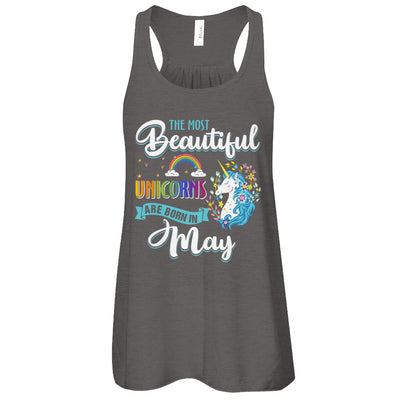 The Most Beautiful Unicorns Are Born In May Birthday T-Shirt & Tank Top | Teecentury.com