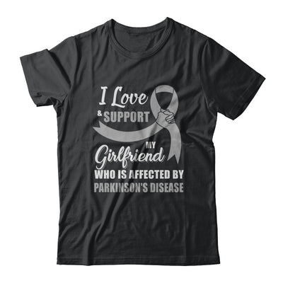 Parkinson's Disease Awareness Support Grey Girlfriend Boyfriend T-Shirt & Hoodie | Teecentury.com