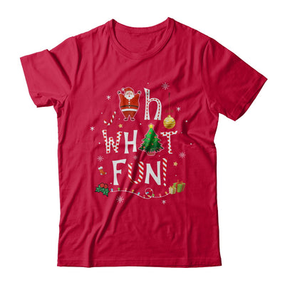 Oh What Fun Christmas Tree Funny Xmas T-Shirt & Sweatshirt | Teecentury.com