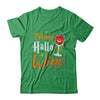 Happy Hallo Wine Funny Halloween T-Shirt & Sweatshirt | Teecentury.com