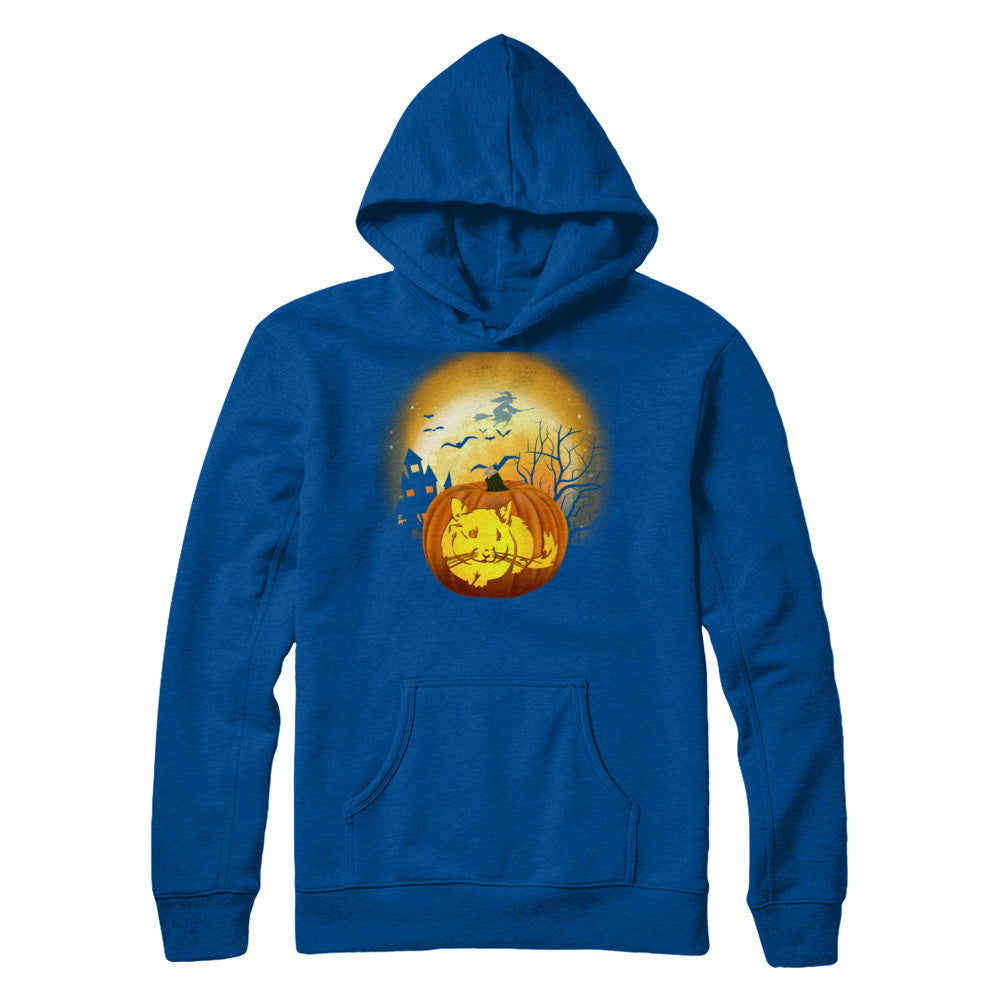 Pumpkin Chinchilla Halloween Human Costume T-Shirt & Hoodie | Teecentury.com