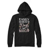 Easily Distracted By Dogs And Books T-Shirt & Hoodie | Teecentury.com