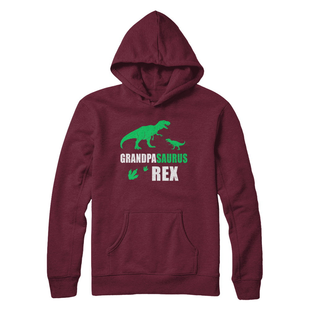Dinosaur T-Rex Grandpasaurus Grandpa Saurus Fathers Day T-Shirt & Hoodie | Teecentury.com