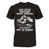 God Knew I Needed A Best Friend So He Gave My Two Sons T-Shirt & Hoodie | Teecentury.com