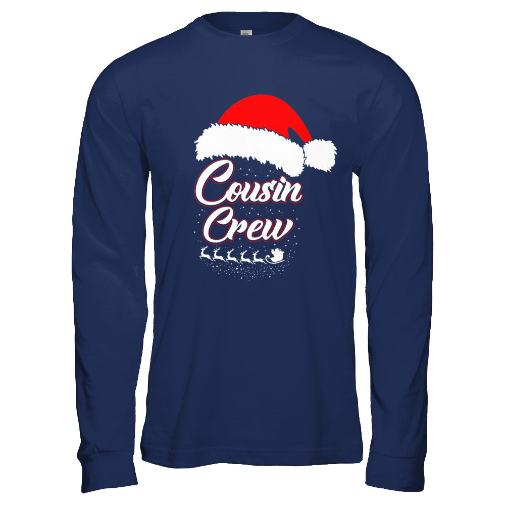 Cousin Crew Matching Family Funny Christmas T-Shirt & Hoodie | Teecentury.com