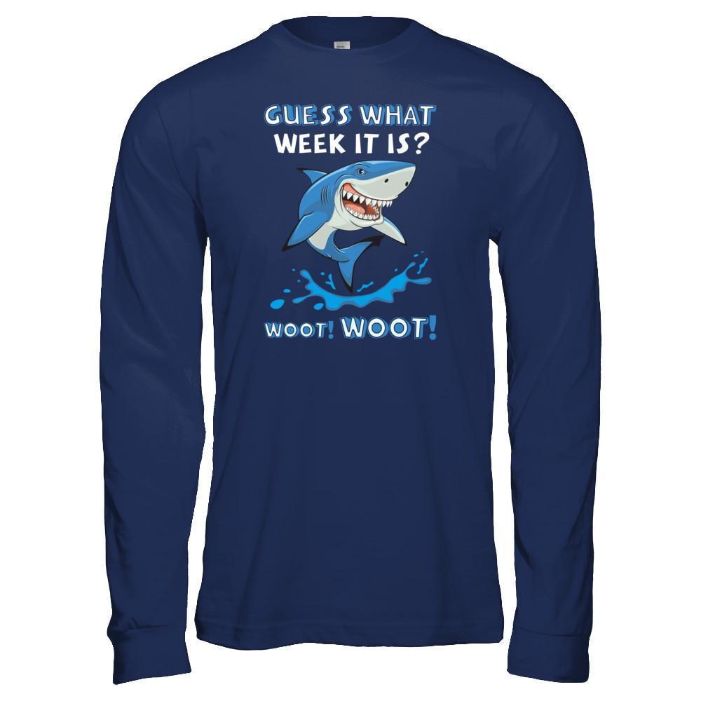 Guess What Week It Is Shark T-Shirt & Tank Top | Teecentury.com