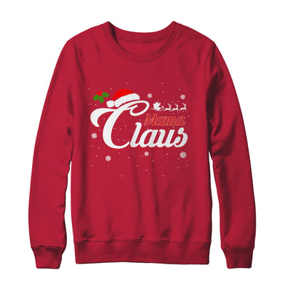 Matching Family Christmas Mama Claus T-Shirt & Sweatshirt | Teecentury.com
