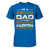 I'm Proud Dad Of Three Freaking Awesome Daughters T-Shirt & Hoodie | Teecentury.com