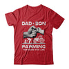 Farmer Dad And Son Farming Partners For Life Fathers Day T-Shirt & Hoodie | Teecentury.com